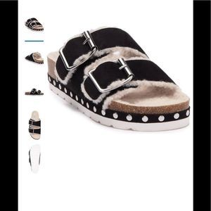 Stessi Lined Slip-On SandalSTEVE MADDEN NWB